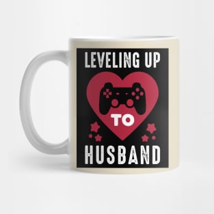 leveling up to husband V1 Mug